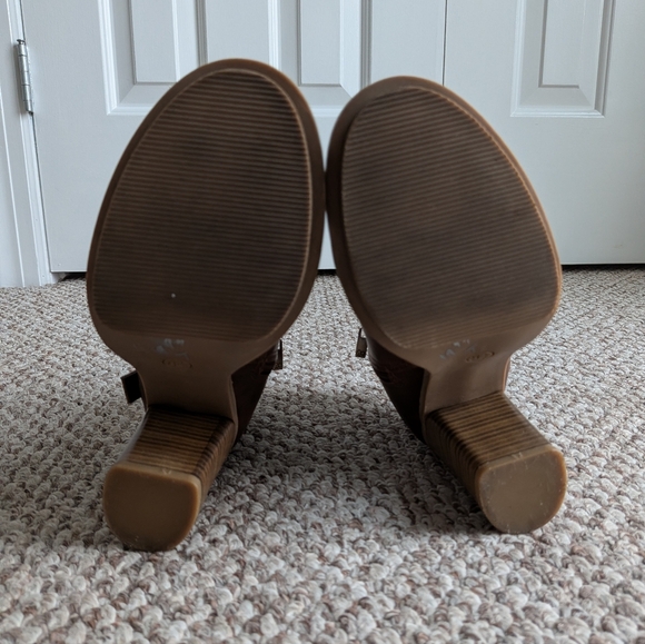 Target Brown Ankle Boots with Bow Detail Size 8.5 NWOT - Picture 6 of 8